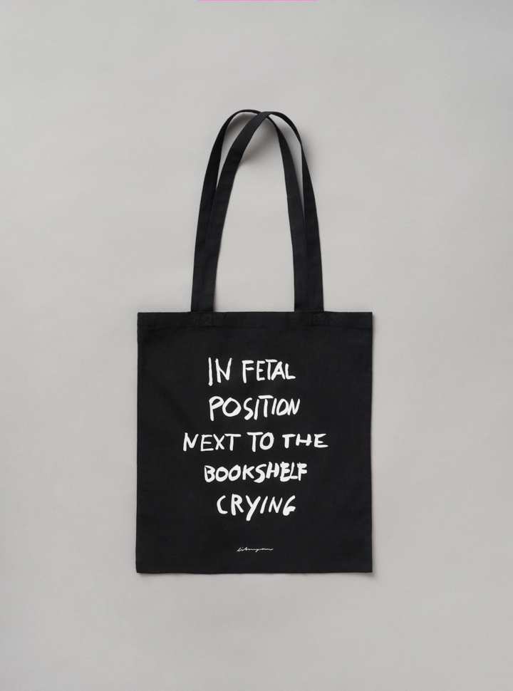 In Fetal Position... — Tote Bag