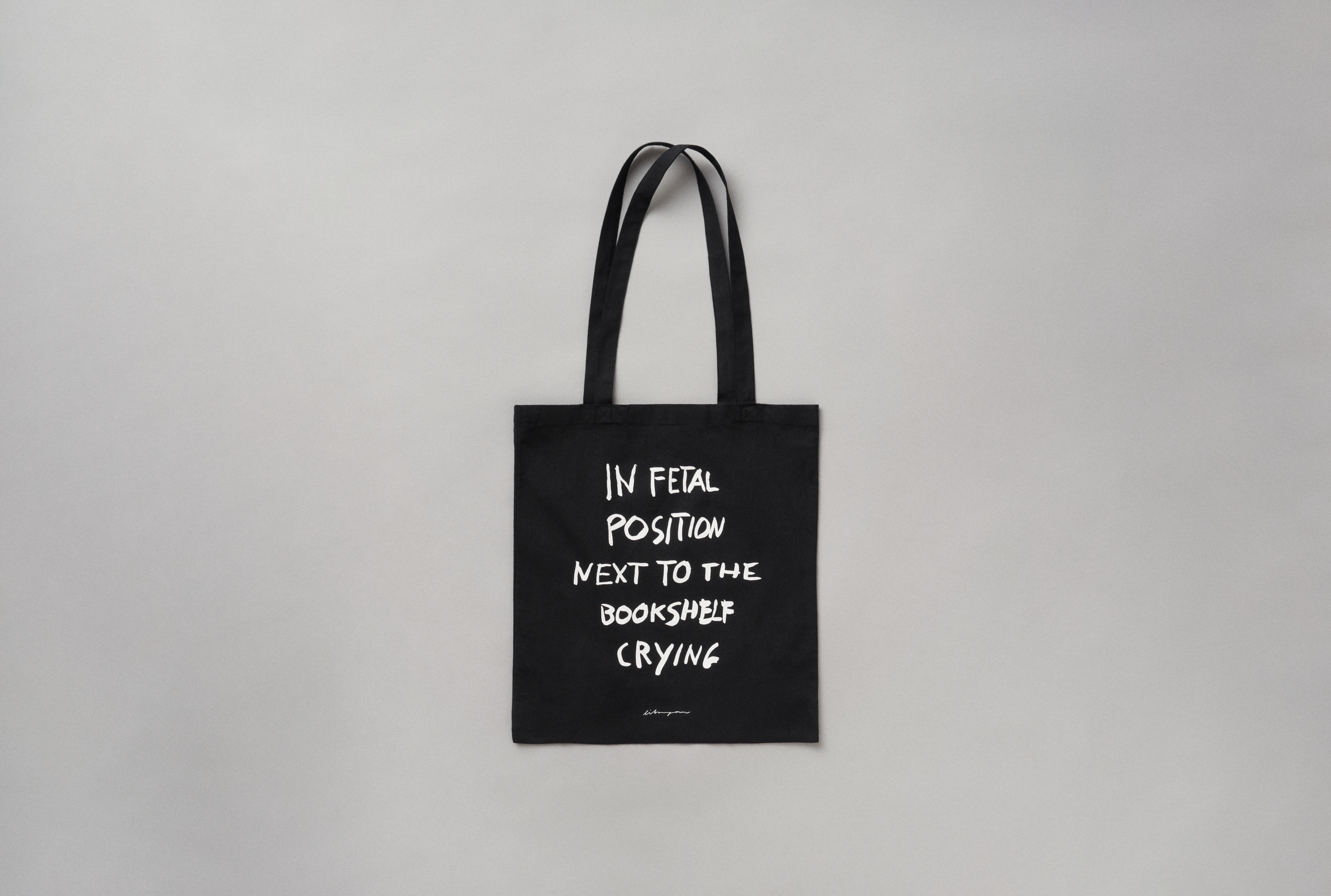 In Fetal Position... — Tote Bag