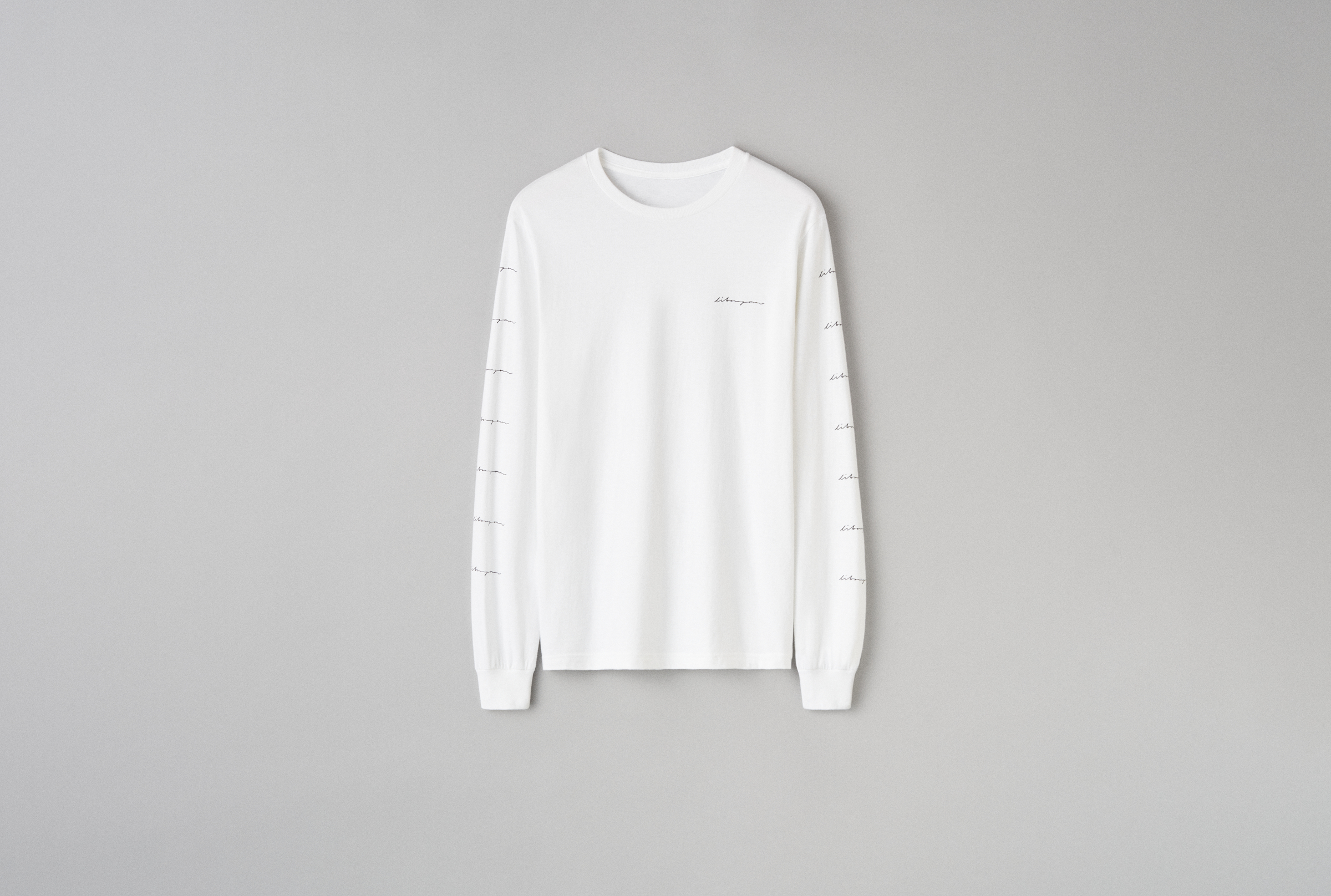 Libraryman — White Long Sleeve Tee