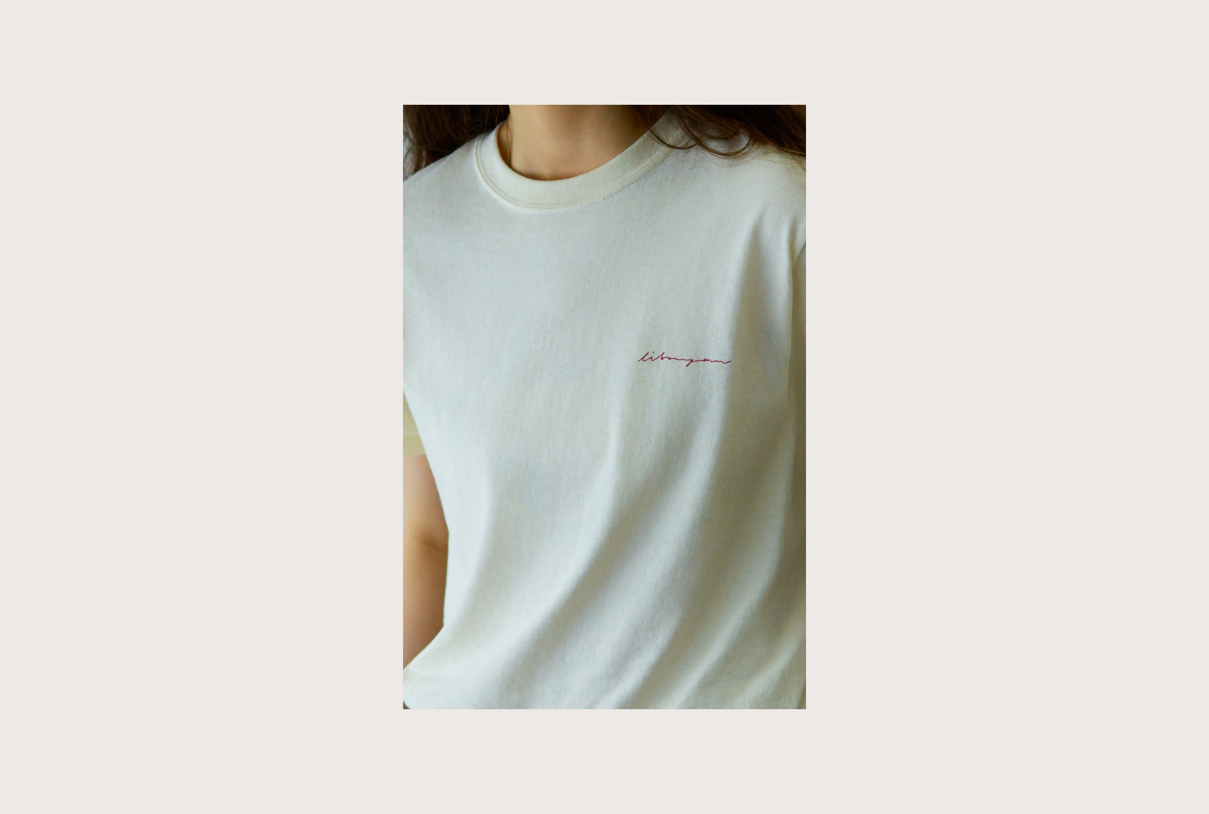 Libraryman — White Long Sleeve Tee